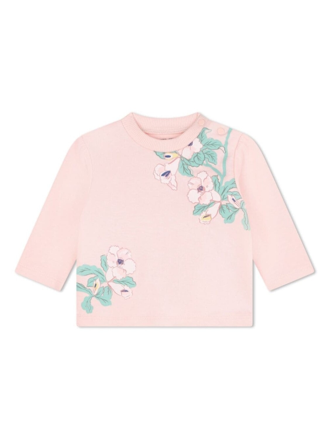 

Kenzo Kids спортивный костюм с цветочным принтом, розовый
