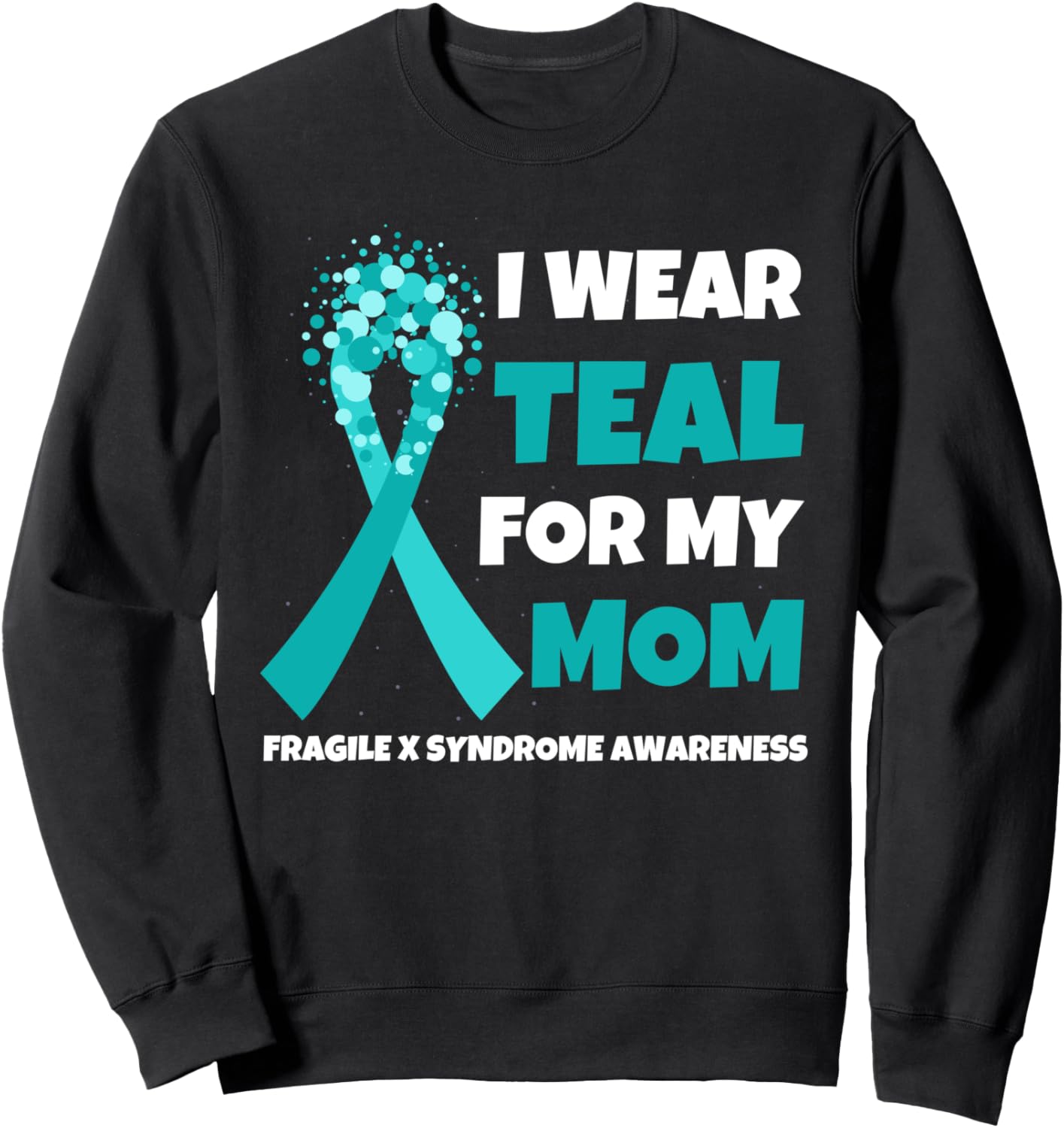 

На мне бирюзовая толстовка в поддержку осведомленности о синдроме ломкой Х-хромосомы у мам Fragile X Syndrome Awareness Mom Gifts, Зеленый, На мне бирюзовая толстовка в поддержку осведомленности о синдроме ломкой Х-хромосомы у мам Fragile X Syndrome Aware