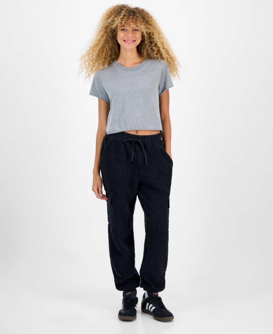 

Детские спортивные брюки-карго Sherpa Hippie Rose, Black