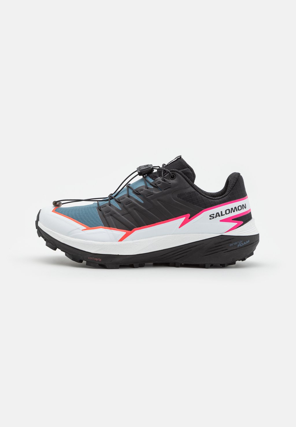 

Кроссовки THUNDERCROSS Salomon, цвет black/bering sea/pink glo