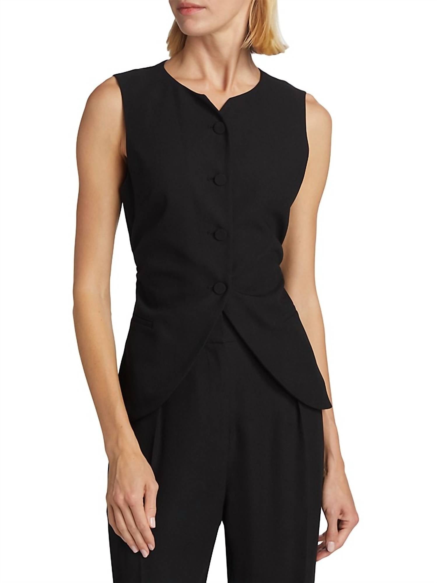 

Жилет Henriette Tailored черного цвета Derek Lam 10 Crosby