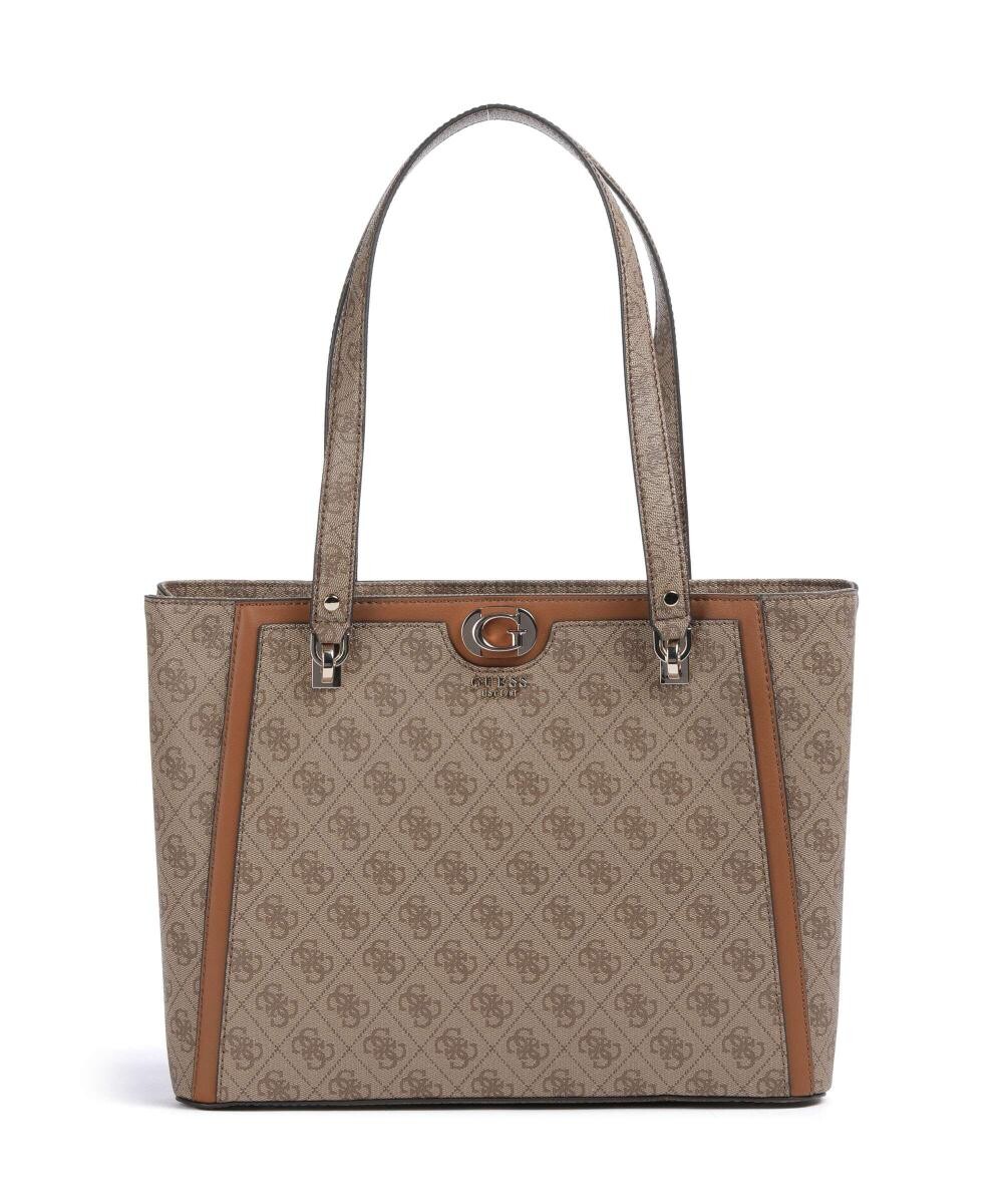 

Сумка-Шопер Orlina 4g из искусственной кожи с логотипом Guess, коричневый