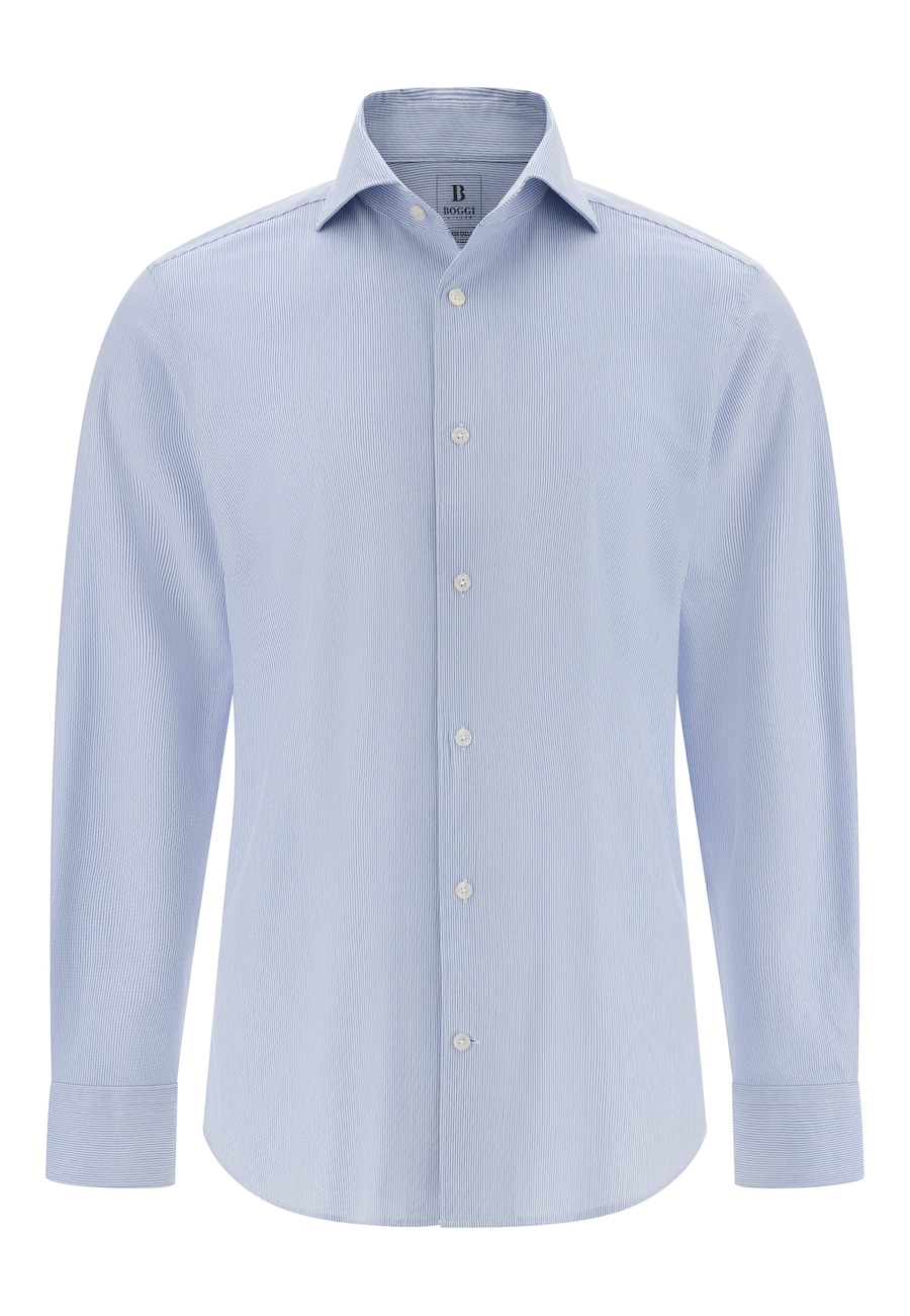 

Рубашка на пуговицах классического кроя Boggi Milano, светло-голубой