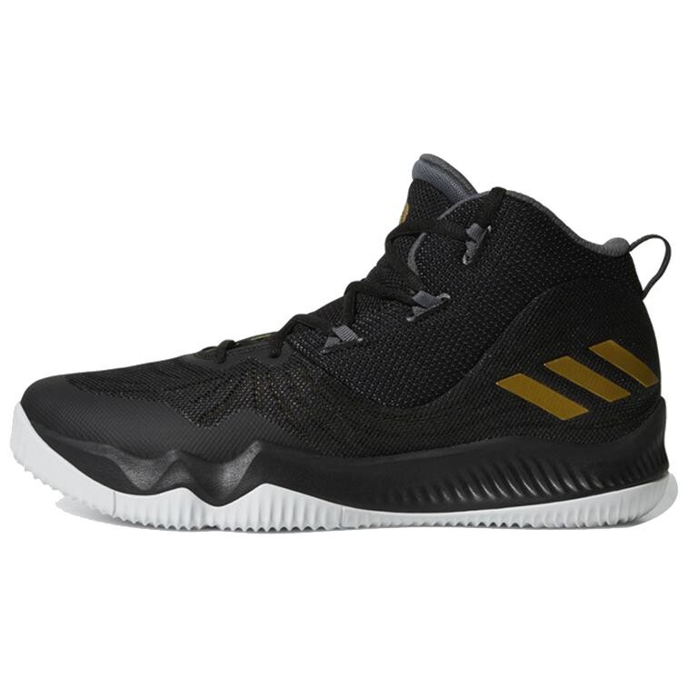 

Баскетбольные кроссовки D Rose Dominate мужские, среднего размера, черные Adidas