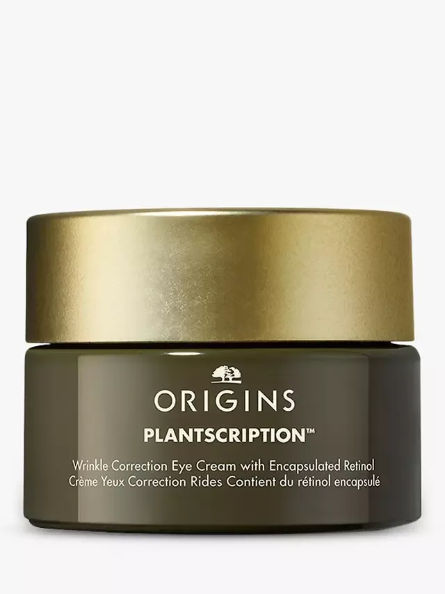 Крем для глаз Plantscription от морщин с инкапсулированным ретинолом, 15 мл Origins