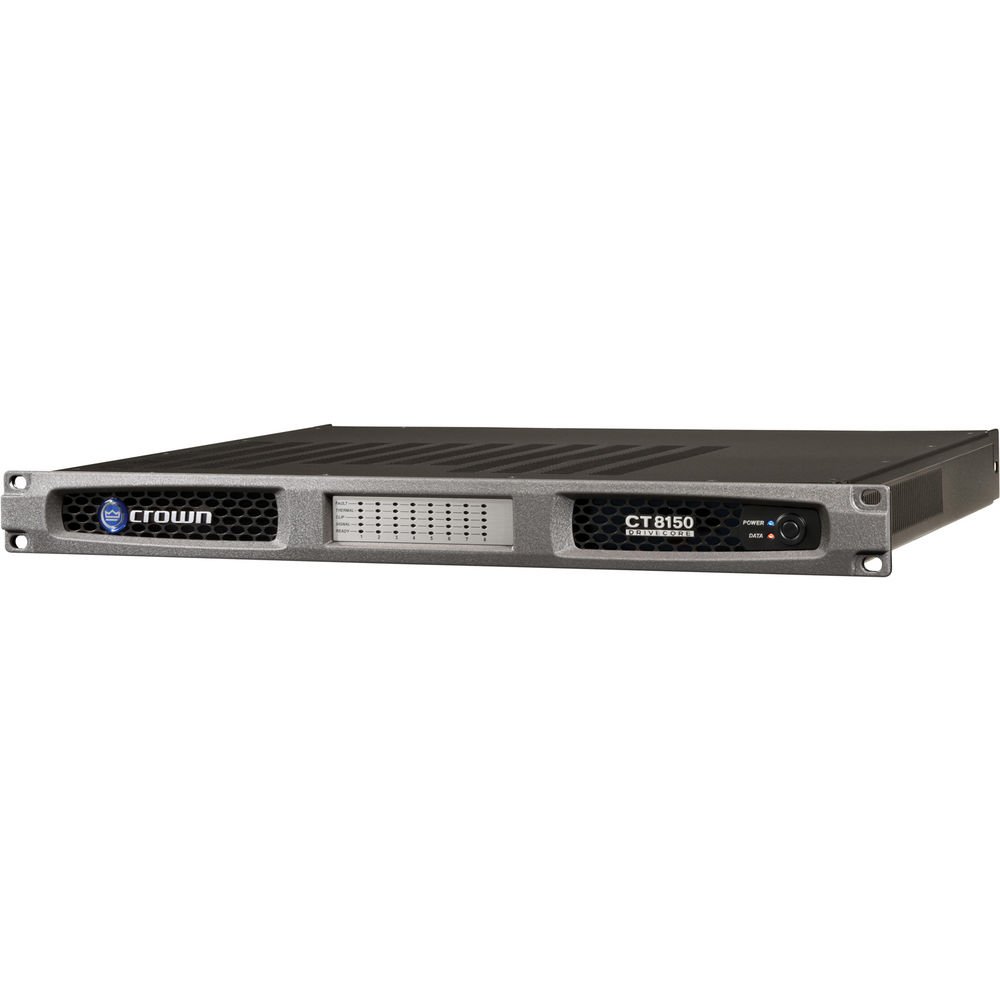 

Crown Audio CT8150 8-Channel Rackmount Power Amplifier CT8150