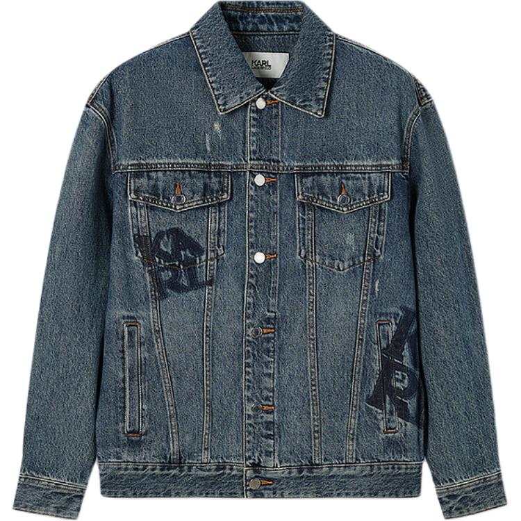 

KARL LAGERFELD / Karl Lagerfeld Jeans Джинсовая куртка, Blue