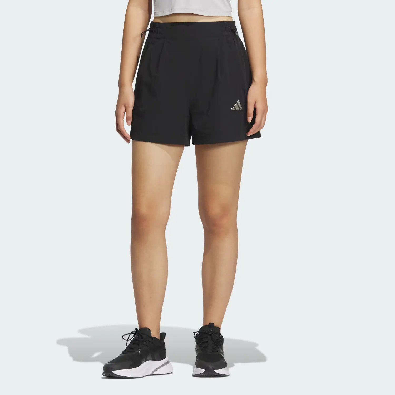Adidas Спортивные шорты Sportlife MODERN TECH WOVEN женские Black — фото 3