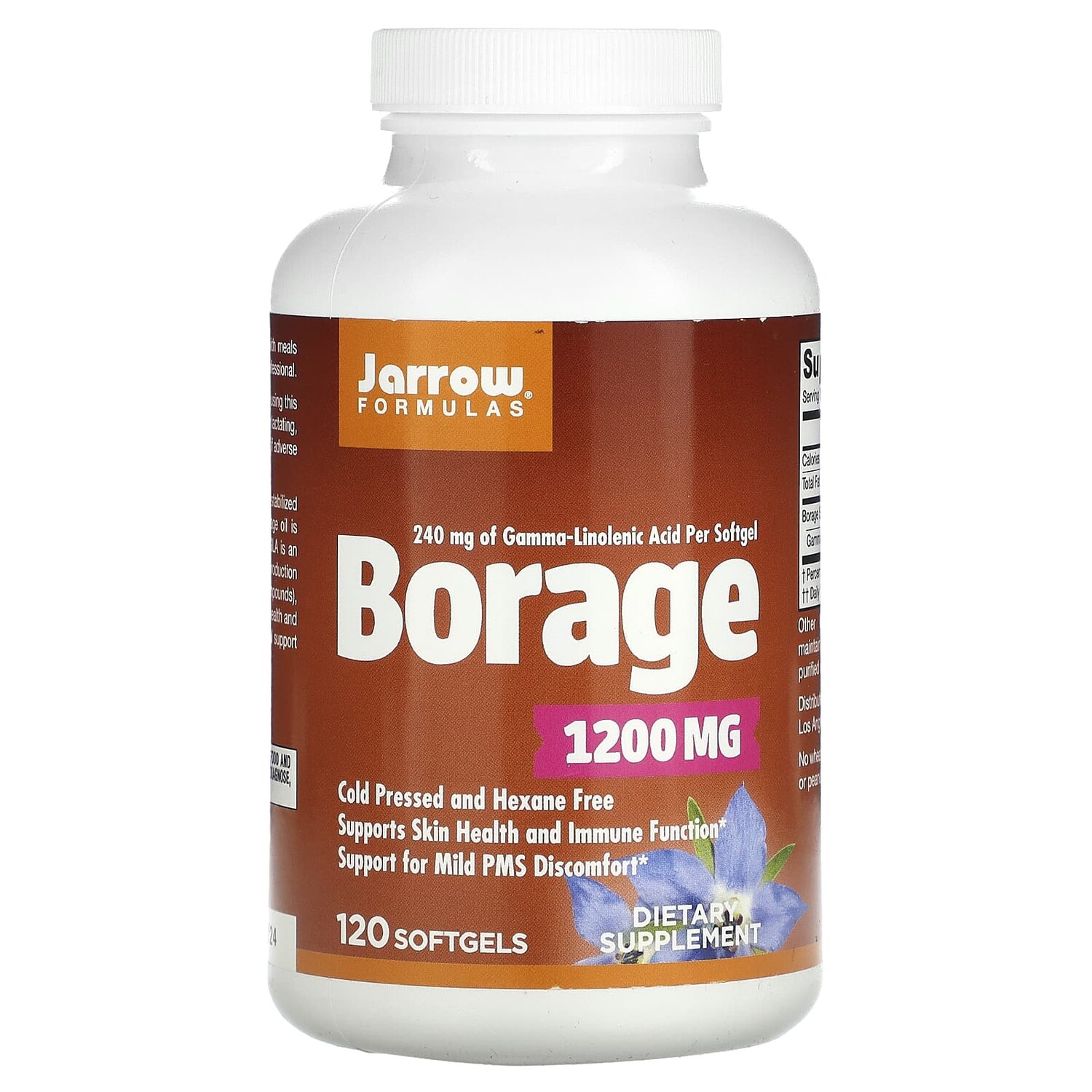 

Jarrow Formulas Огуречник GLA-240 120 мягких капсул
