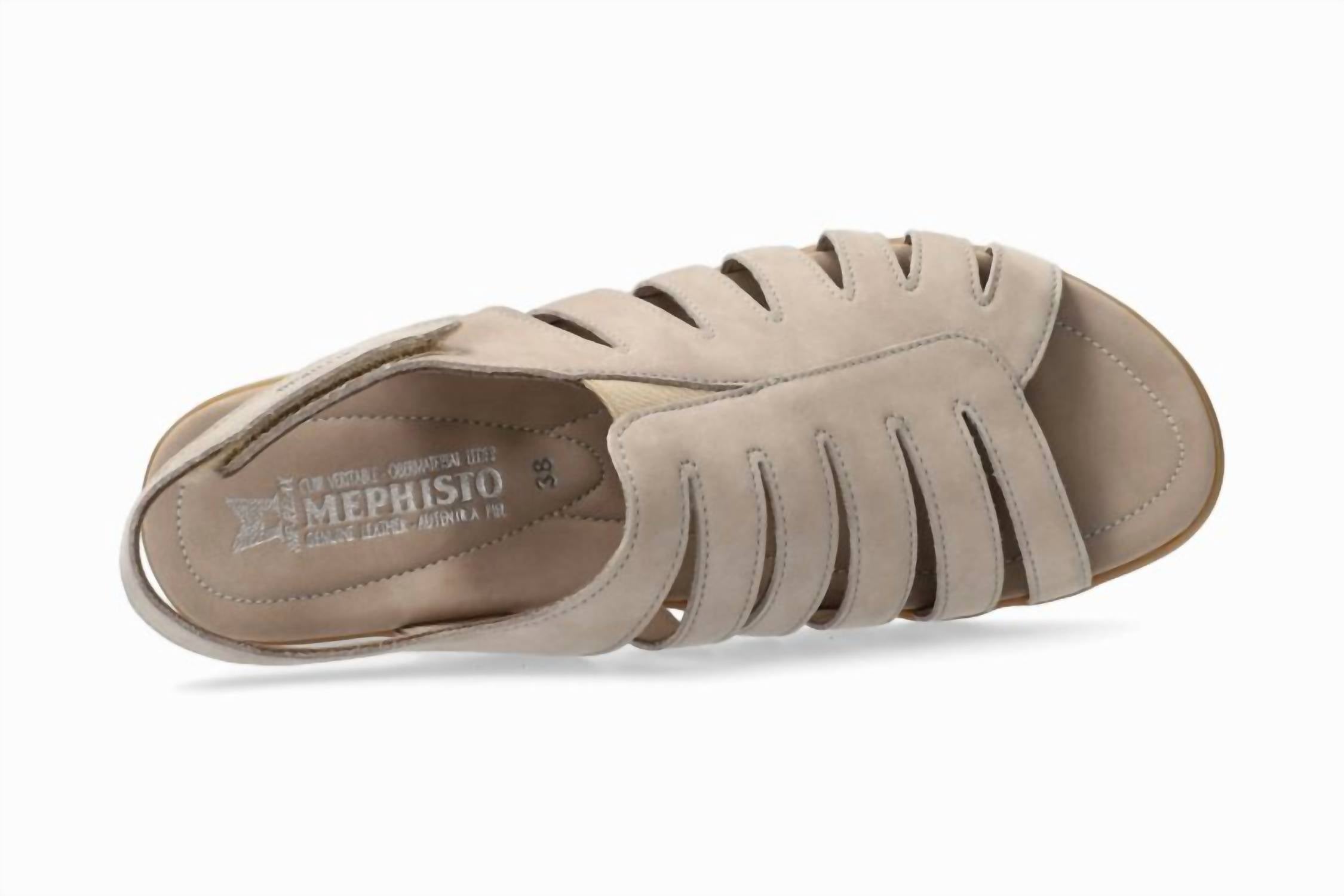 Women's Praline Dress Sandal In Warm Grey MEPHISTO — фото 2