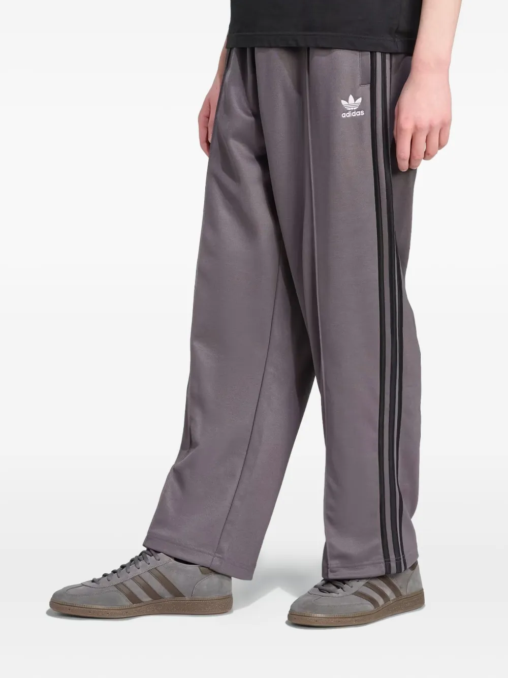 Трикотажные спортивные брюки Firebird Adicolor с тремя полосками Adidas, серый — фото 2