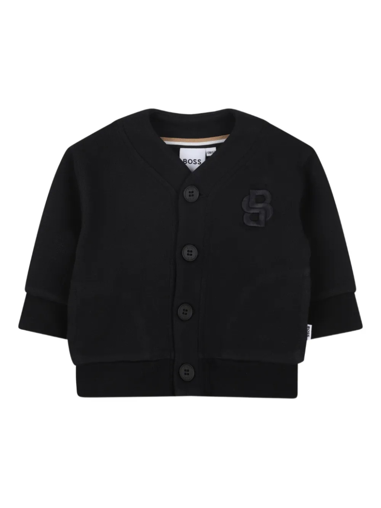 

BOSS Kidswear кардиган на пуговицах, черный