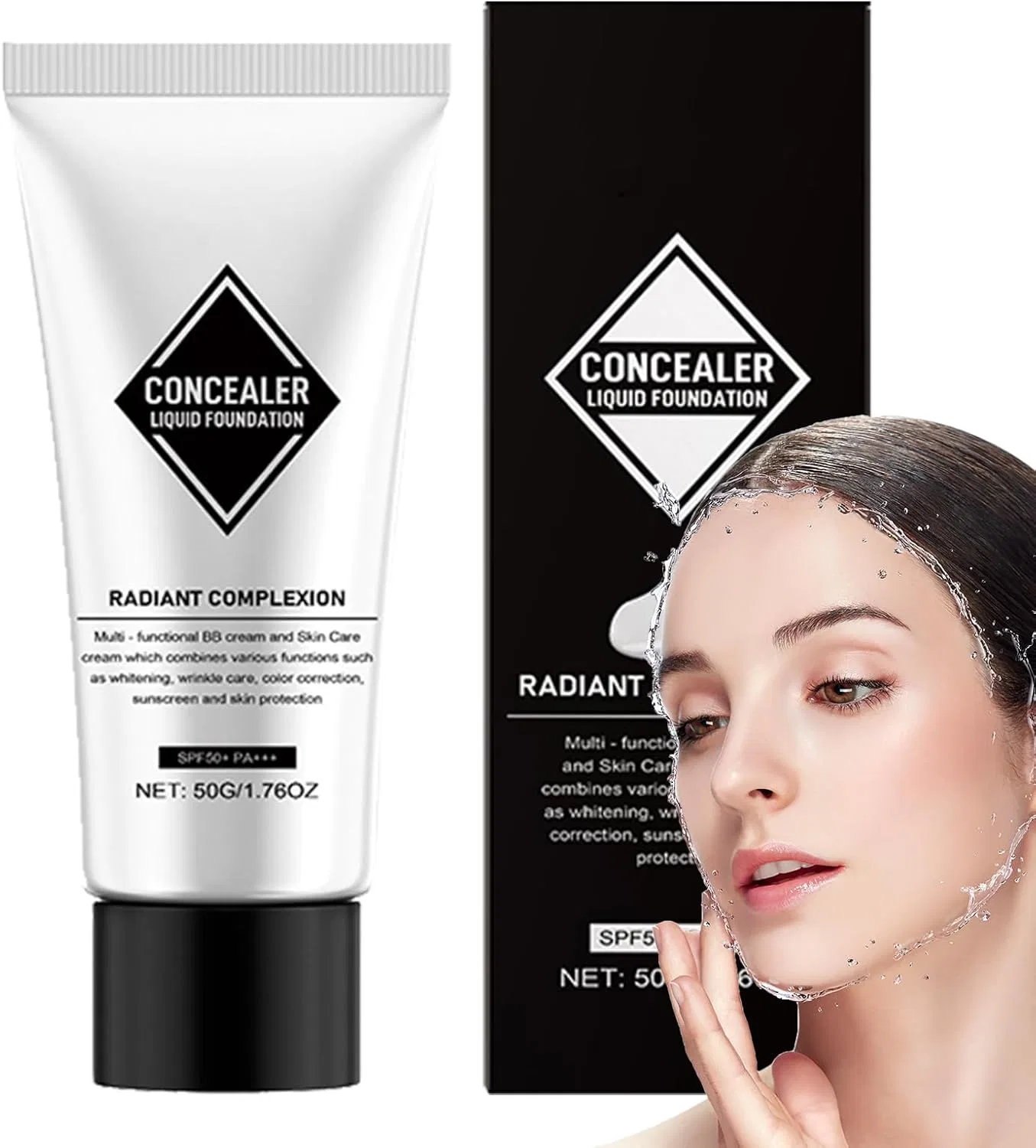 Тональное средство Color Changing Liquid Foundation, No brand, 1.76 oz