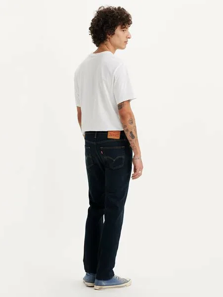 Джинсы 511 Slim Fit темно-синего цвета Levi's, Dark Indigo - Flat Finish — фото 3
