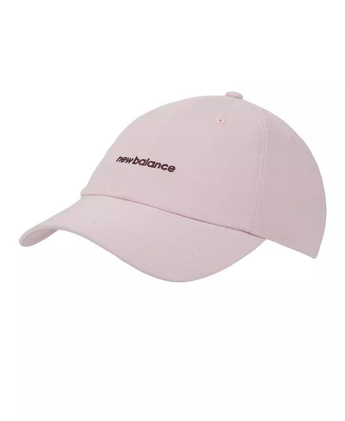 

Женская бейсболка Linear Logo с принтом Rose Sugar, 6 панелей New Balance, розовый