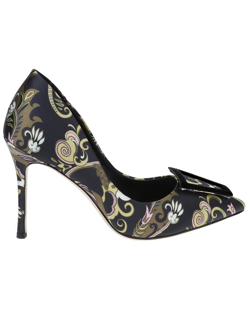 Туфли-лодочки Elea Pump Satin Pump от L'AGENCE, мультиколор