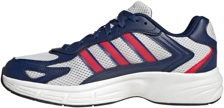 Мужские кроссовки Adidas Eclyptix 2000 на шнуровке - серые, повседневные, серый — фото 3