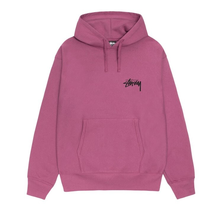 

Худи Stussy Cherries Hoodie, цвет Berry