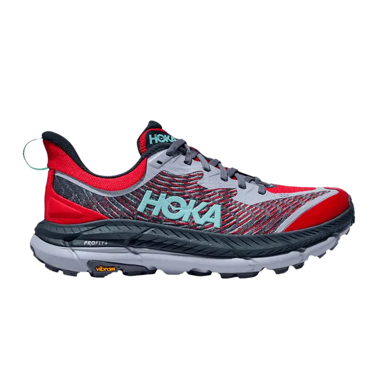 

Кроссовки HOKA Mafate Speed 4 Cerise Stormy Skies, красный