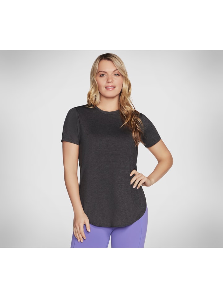 

Skechers Футболки "GODRI SWIFT TUNIC TEE" черного/темно-серого цвета, Черный, Skechers Футболки "GODRI SWIFT TUNIC TEE" черного/темно-серого цвета