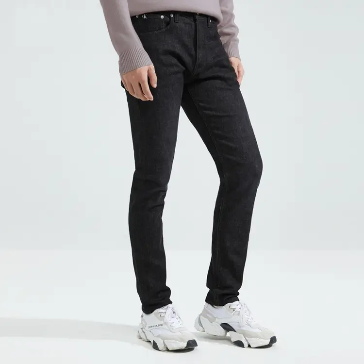 Джинсы мужские ковбойские черные-1BY Calvin Klein, черный — фото 4