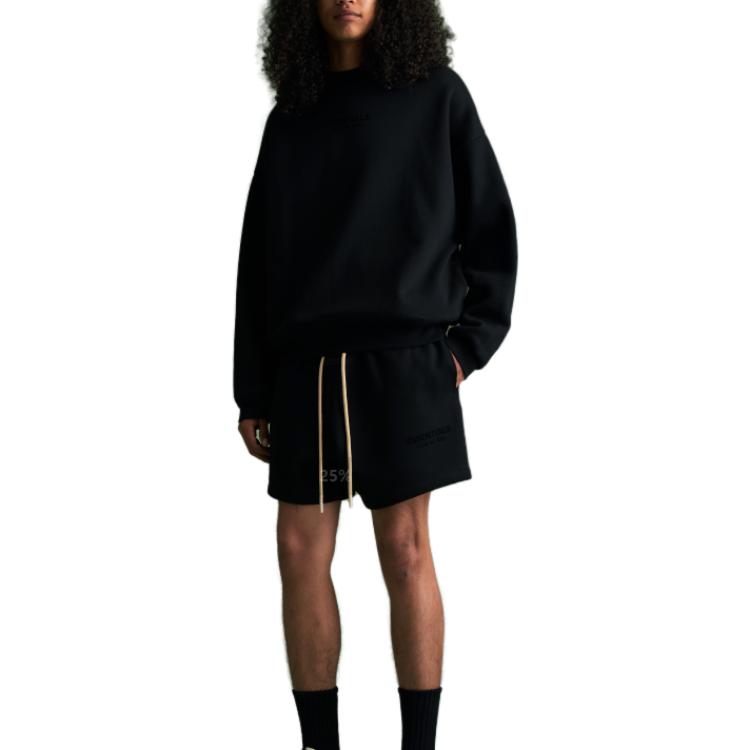 Футболка Fear Of God Essentials, Jet Black/Jet Black — фото 4