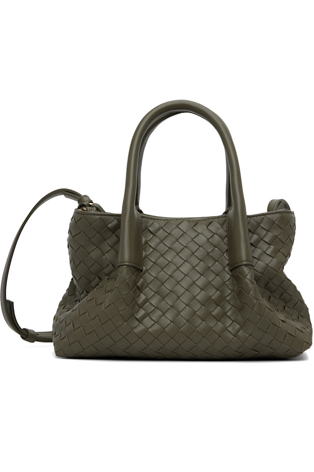 

Bottega Veneta Маленькая пинакотека цвета хаки