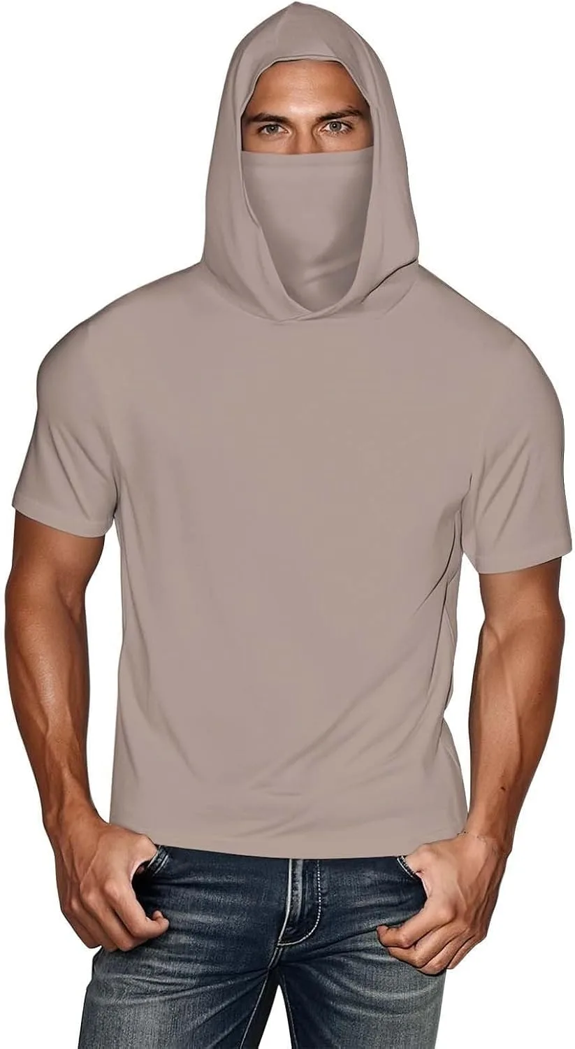 

Мужская футболка с капюшоном UPF 50+ и защитой от ультрафиолета