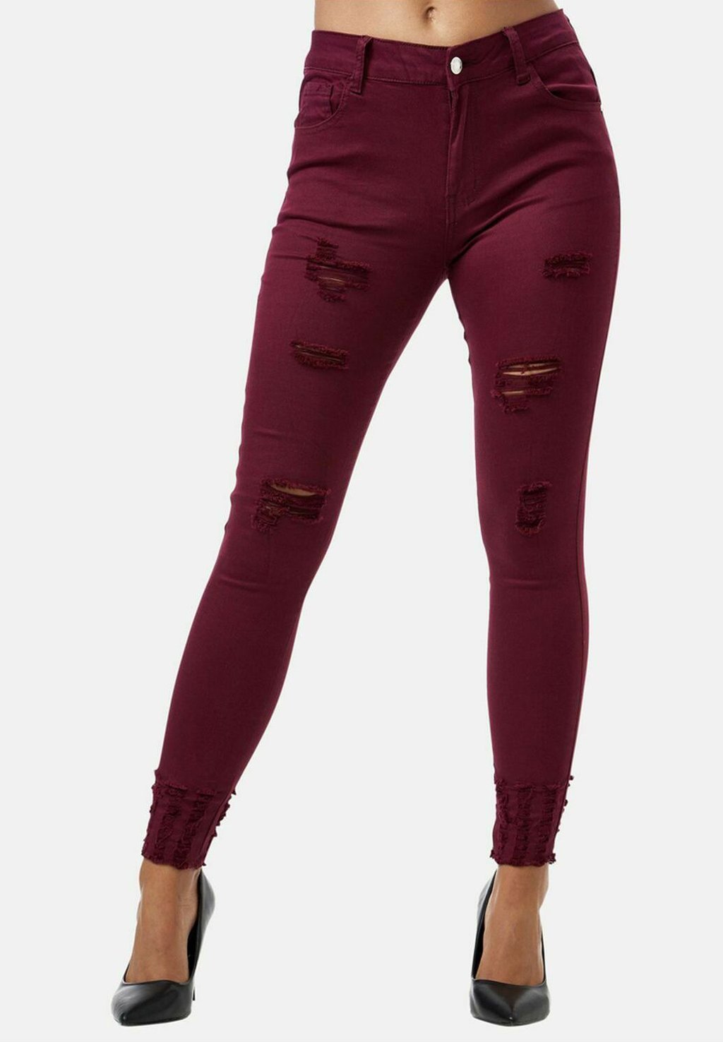

Джинсы скинни HIGHWAIST Elara, красный