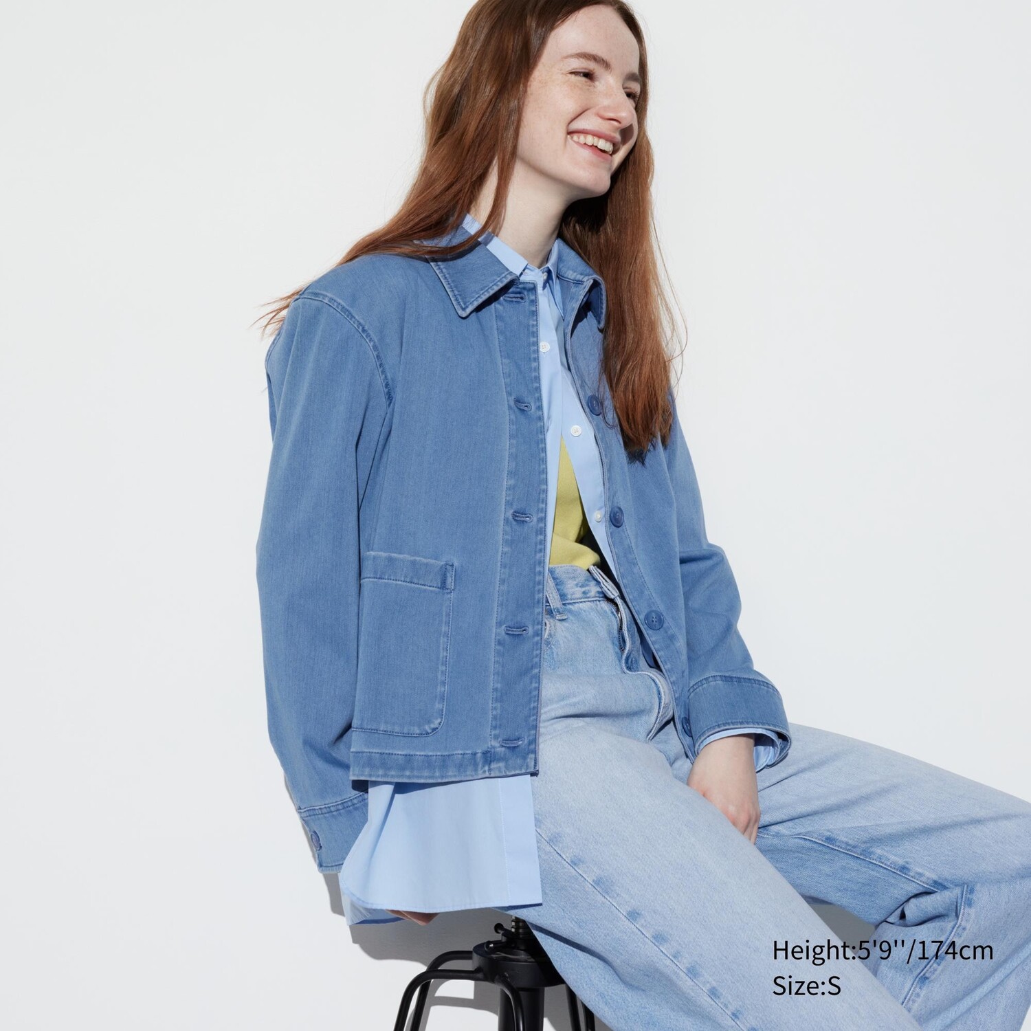 

Куртка из джерси UNIQLO, 62 синий