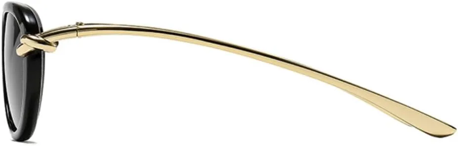 

Модные женские солнцезащитные очки класса люкс, овальные, с полой оправой, защита от УФ-излучения UV400. Мужские солнцезащитные очки HHZZYVY, Black Yellow