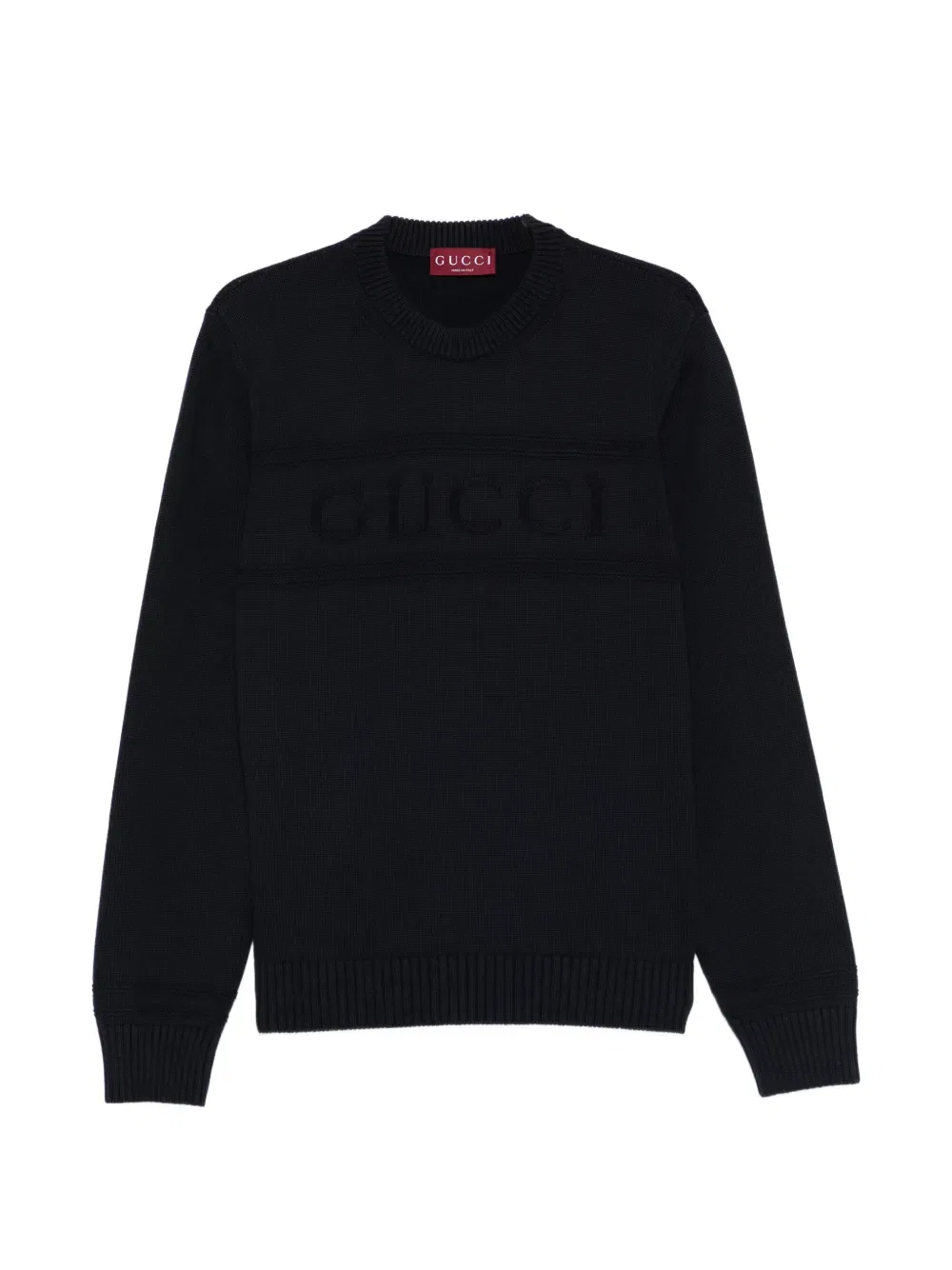 Свитер Gucci с логотипом, синий