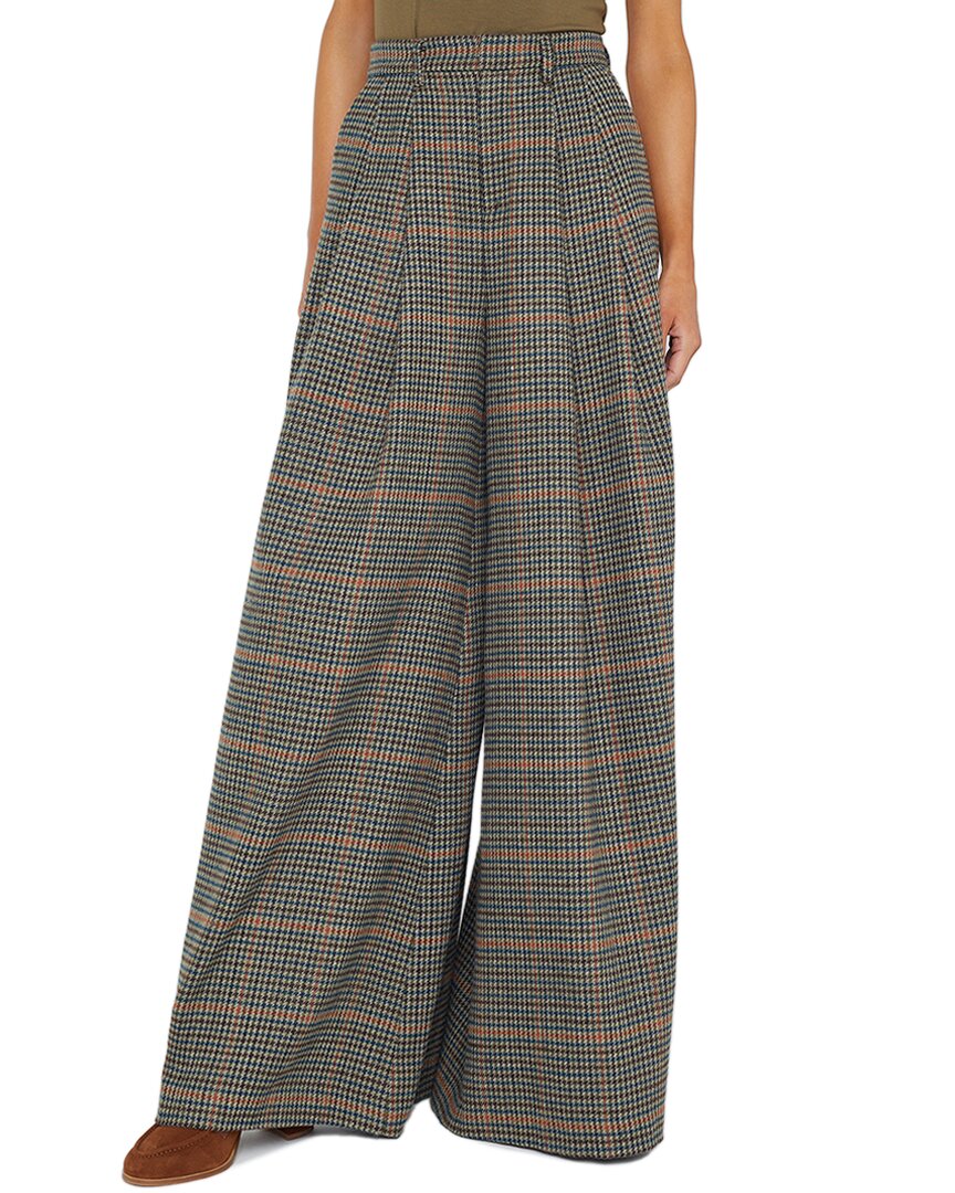 

L'AGENCE Брюки Dree с широкими штанинами, бежевый