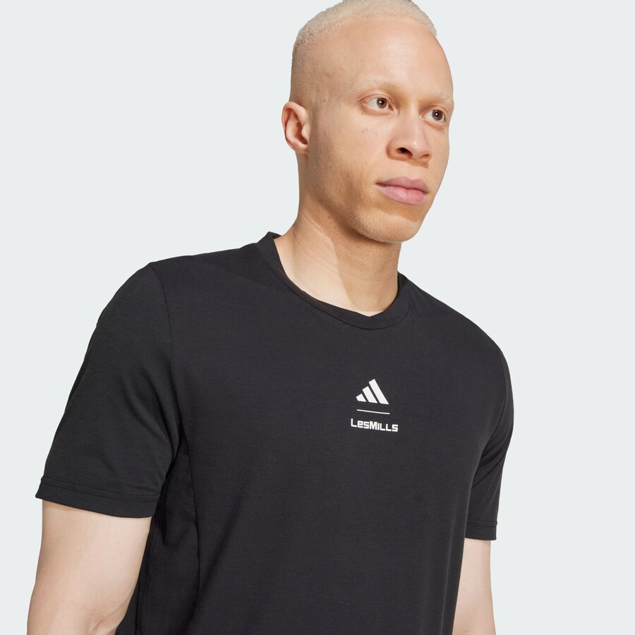 Рубашка для выступлений ADIDAS PERFORMANCE Les Mills, черный — фото 4