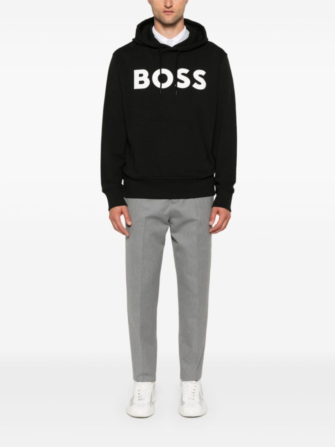 

BOSS толстовка с логотипом, черный