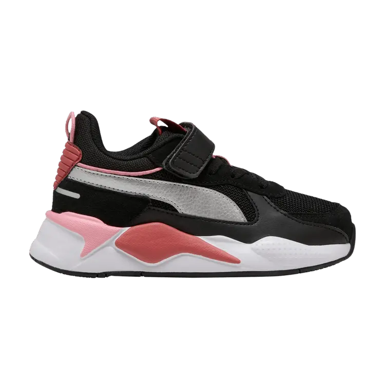 

Кроссовки Puma RS-X Metallic AC+ Little Kid, Black Exotic Red