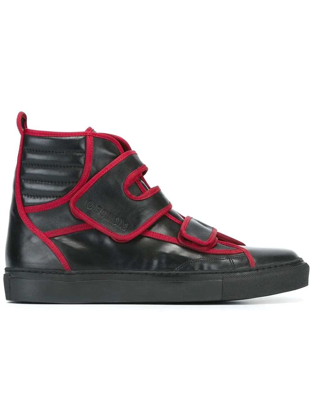 

Хайтопы с отделкой Raf Simons, черный