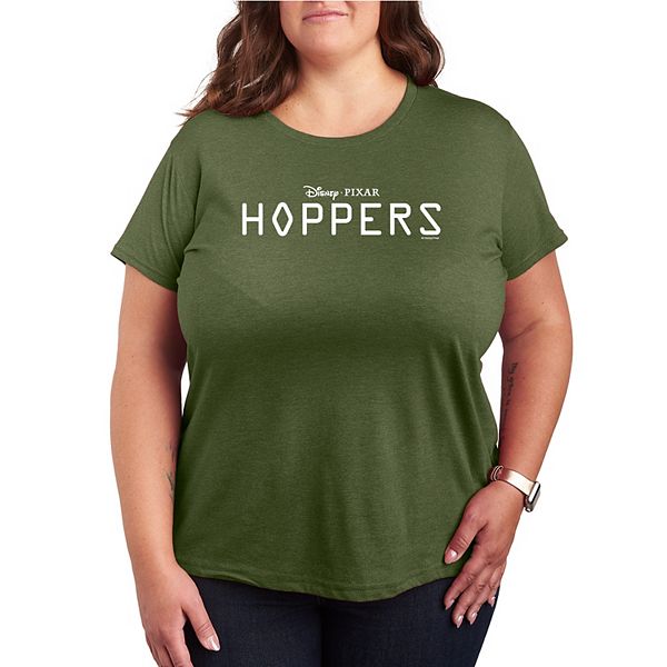 

Футболка с принтом Hoppers Logo Plus Size Disney / Pixar, Burnt Olive