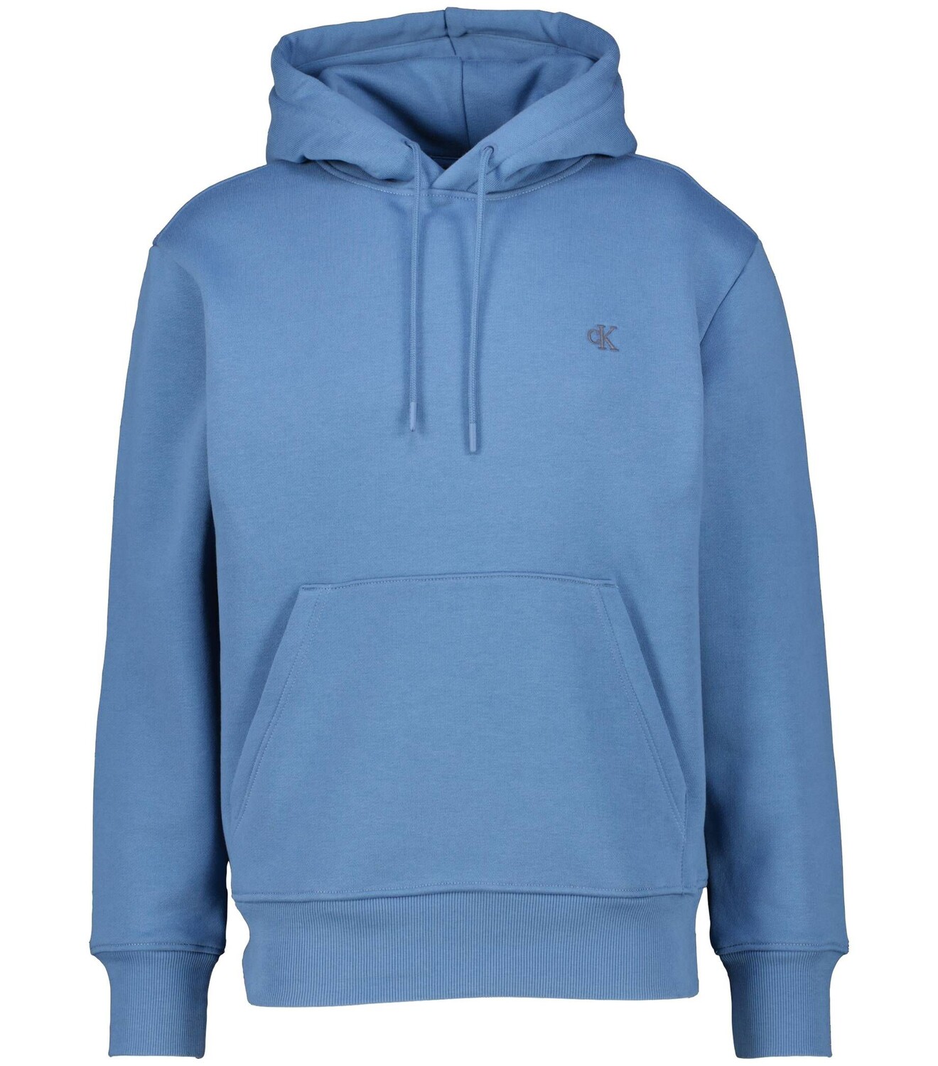 

Тяжелая махровая толстовка с капюшоном Calvin Klein, синий