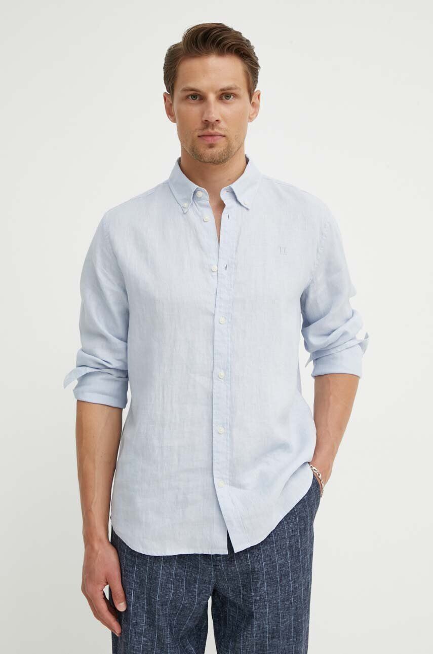 

Льняная рубашка Les Deux, синий