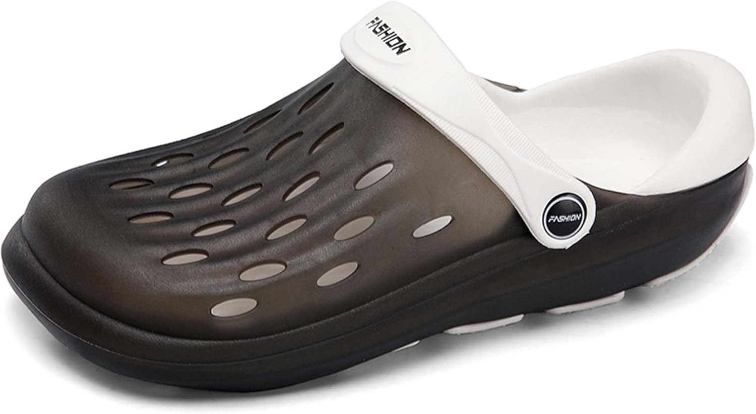 

Мужские и женские сабо, садовая обувь, летние, противоскользящие, быстро сохнущие, для походов, пляжа, домашние шлепанцы для душа, спортивные сандалии с регулируемой подошвой Generic, черный