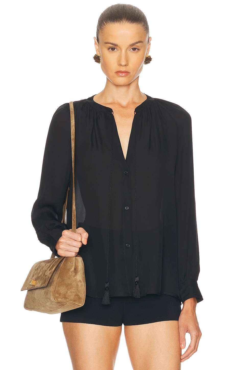 

Lys Топ Nili Lotan, Black