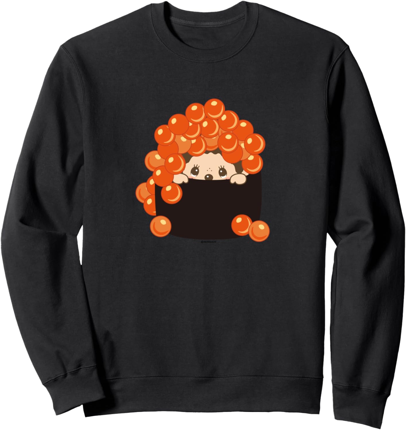 

Толстовка с графическим принтом Monchichi, черная Monchhichi, Черный, Толстовка с графическим принтом Monchichi, черная Monchhichi