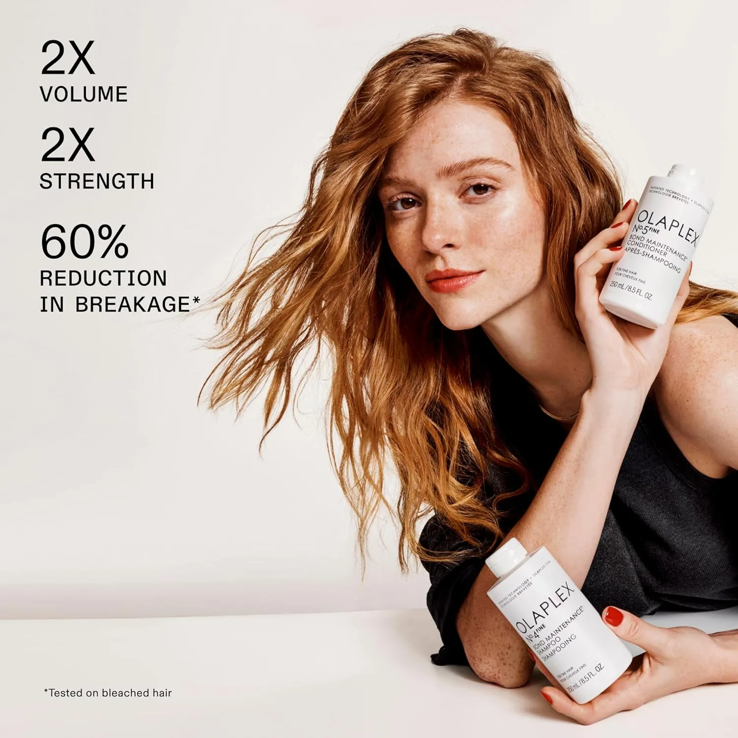 Olaplex № 5FINE Bond Maintenance - легкий кондиционер для придания объема: восстанавливает поврежденные волосы и предотвращает дальнейшее ломкость | Для кудрявых, вьющихся, прямых и волнистых волос 251 мл (.) — фото 2