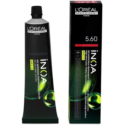 

L'Oréal Professionnel Loreal Inoa Color 5.60 Светло-коричневый, интенсивно-рыжий 60 г