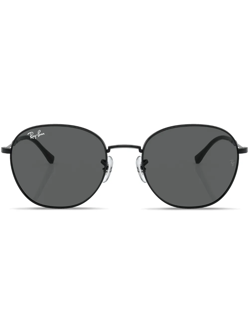 

Солнцезащитные очки в круглой оправе из металла Ray-Ban, черный