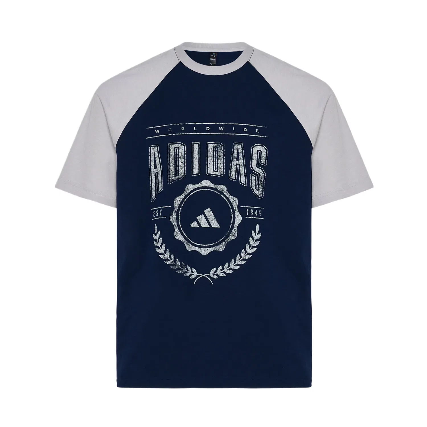 Футболка унисекс College Navy с круглым вырезом Adidas