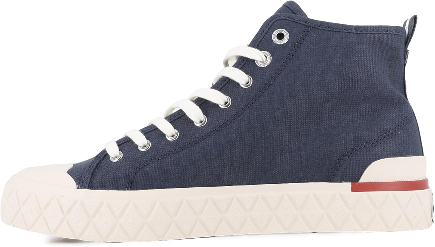 Кроссовки Palladium Unisex Palla Ace Mid из органического канваса на шнуровке, темно-синий — фото 4