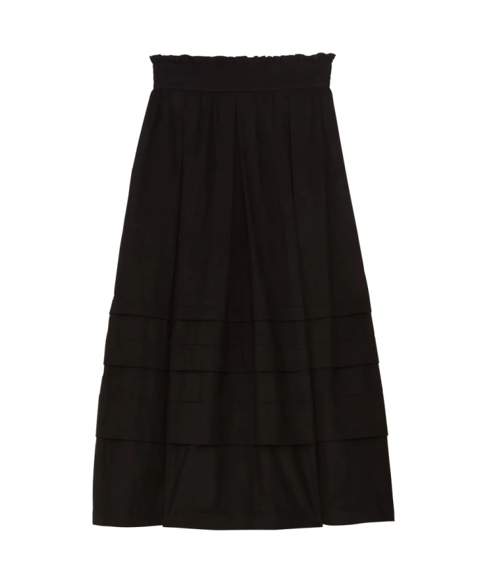 

Hãloã¯Se длинная хлопковая юбка Ines De La Fressange Paris, черный