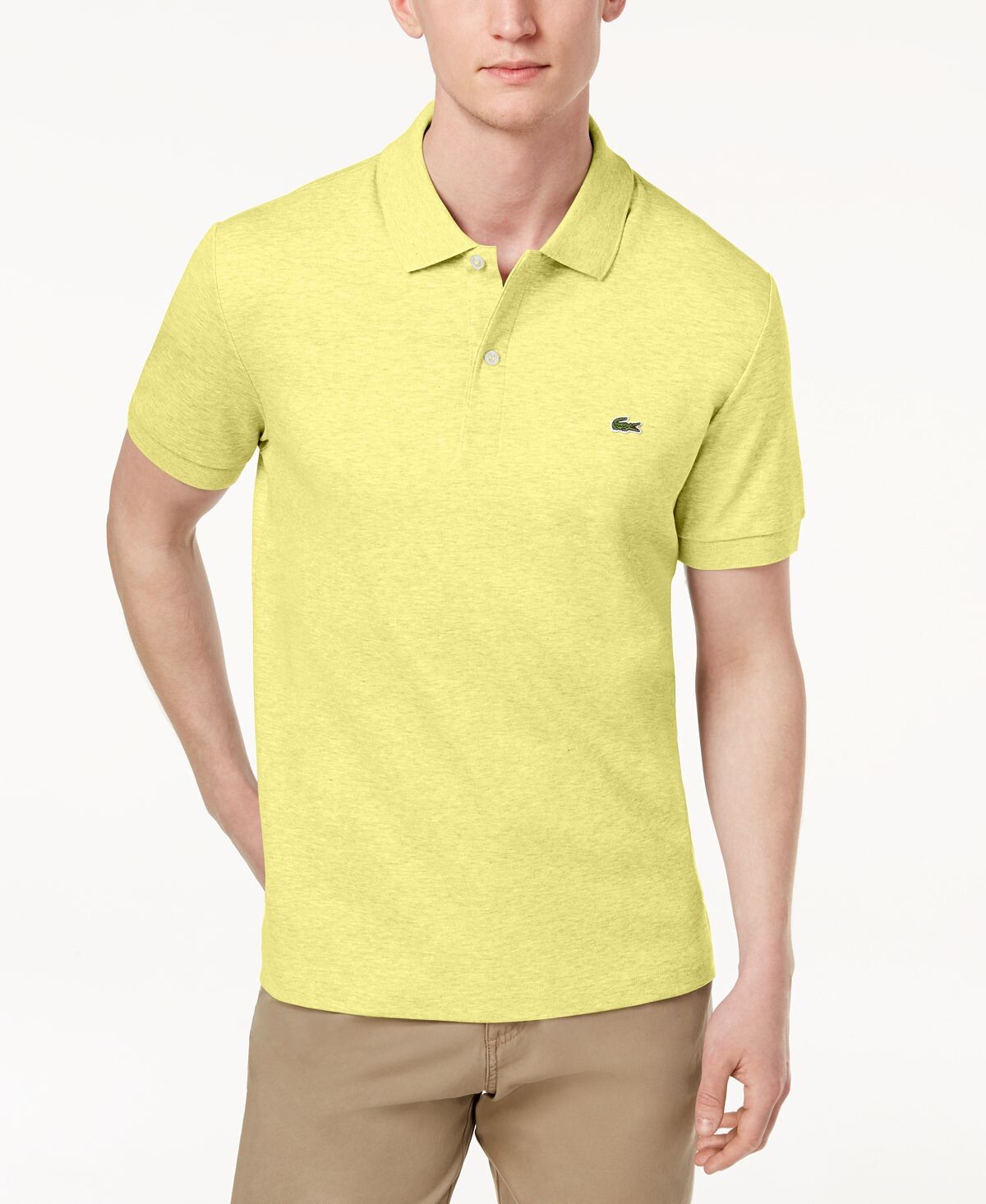 

Мужская футболка-поло обычного кроя Soft Touch с короткими рукавами Lacoste